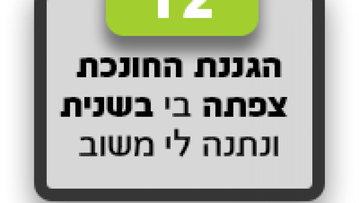 צפייה שנייה של החונכת